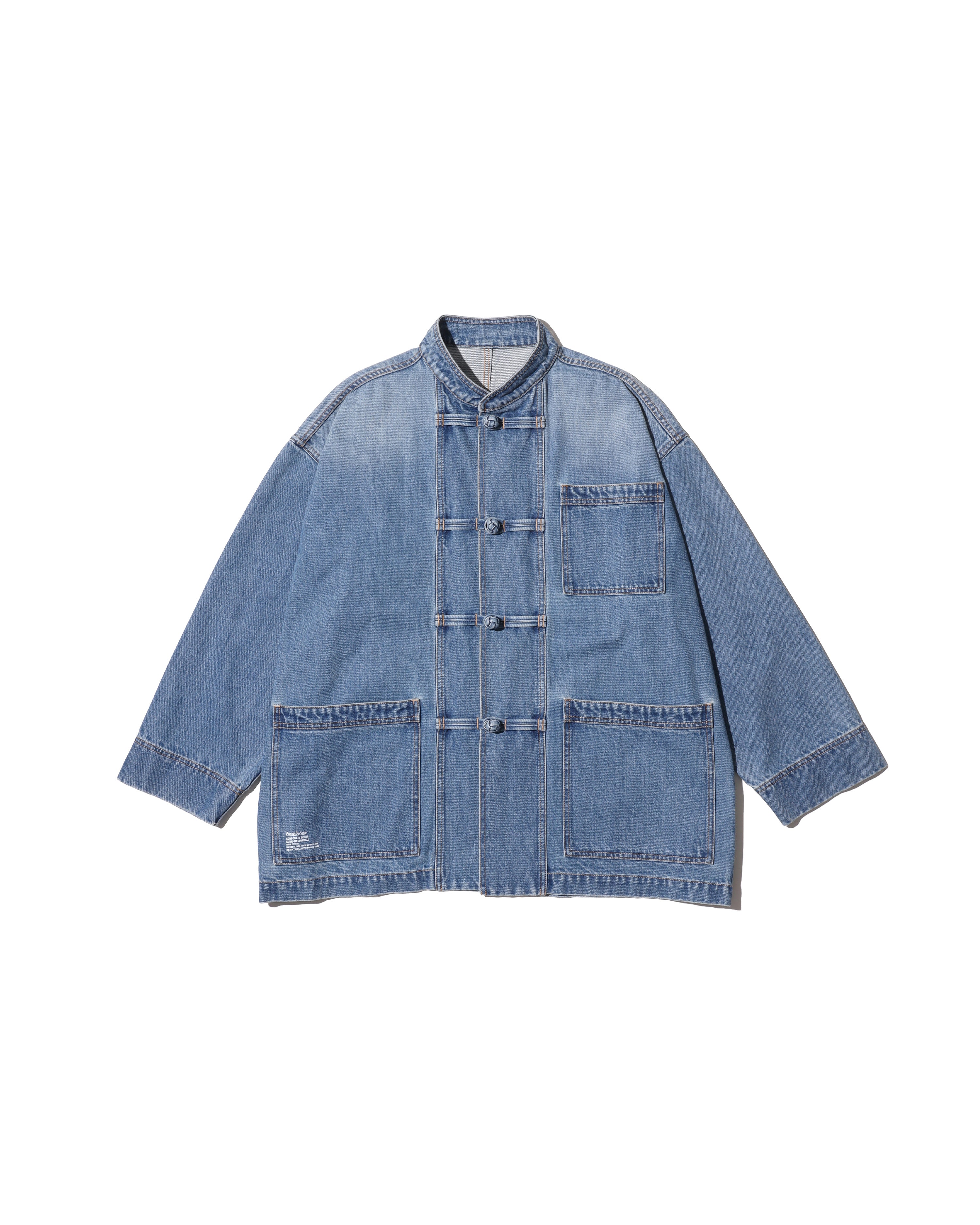 【美品】FreshService denim coverall CORPORATE DENIM KUNG-FU COVERALL – FreshService® official site