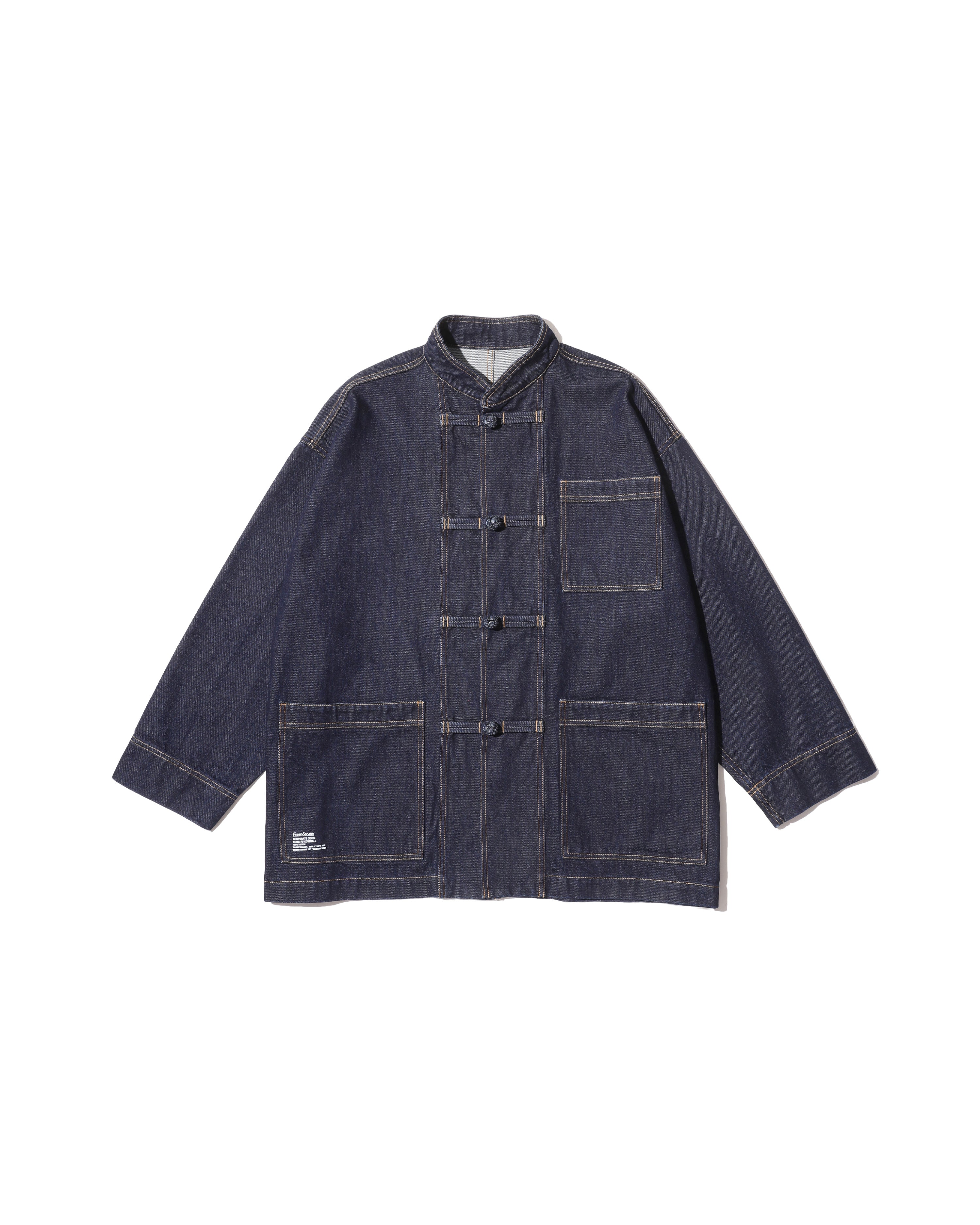 【美品】FreshService denim coverall Freshservice DENIM KUNG-FU COVERALL 【公式通販】
