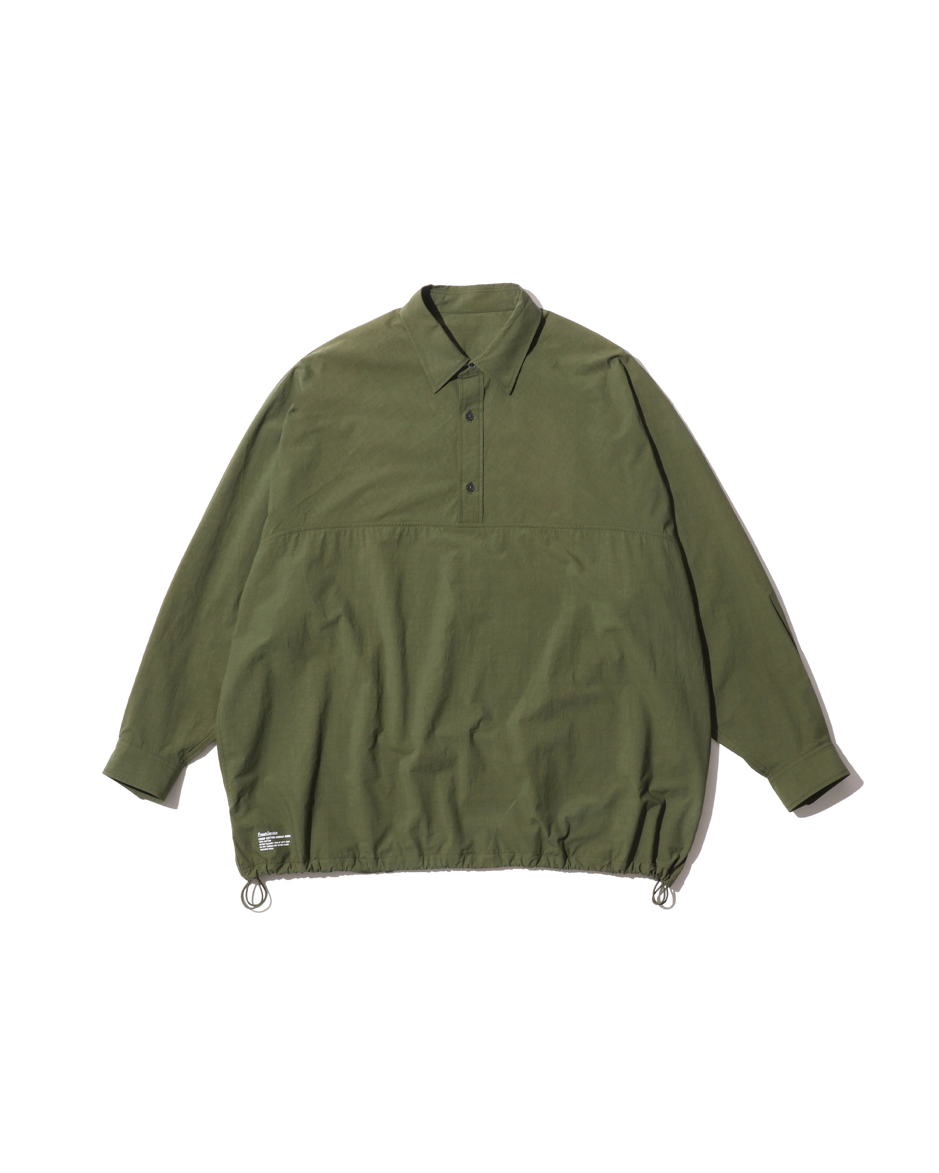 トップス FreshService CRISPCOTTON ANORAK L/SSHIRT CRISP COTTON ANORAK L/S SHIRT – FreshService® official site