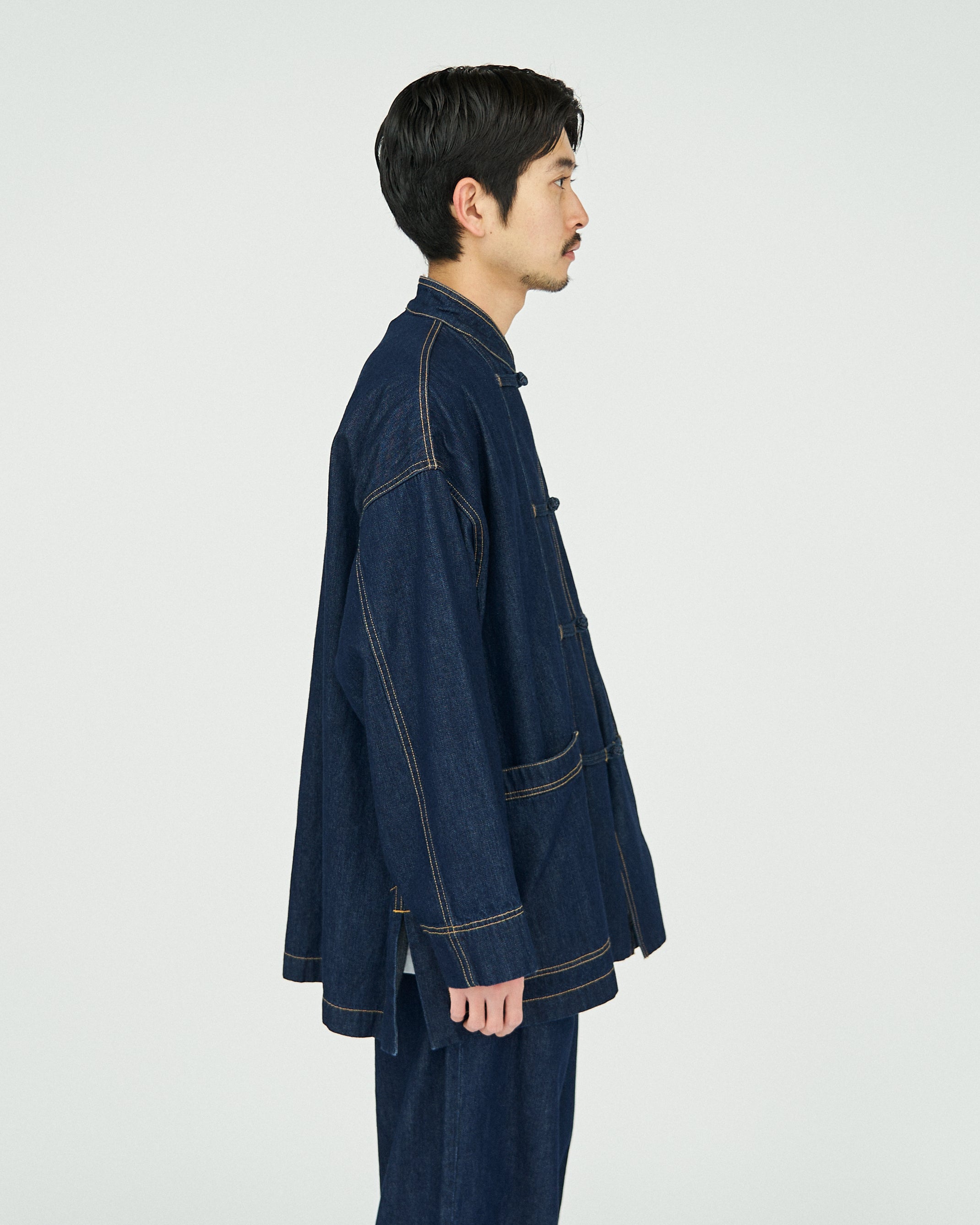 ジャケット・アウター CORPORATE DENIM KUNG-FU COVERALL ONEWASH CORPORATE DENIM KUNG-FU COVERALL (ONE WASH) – FreshService
