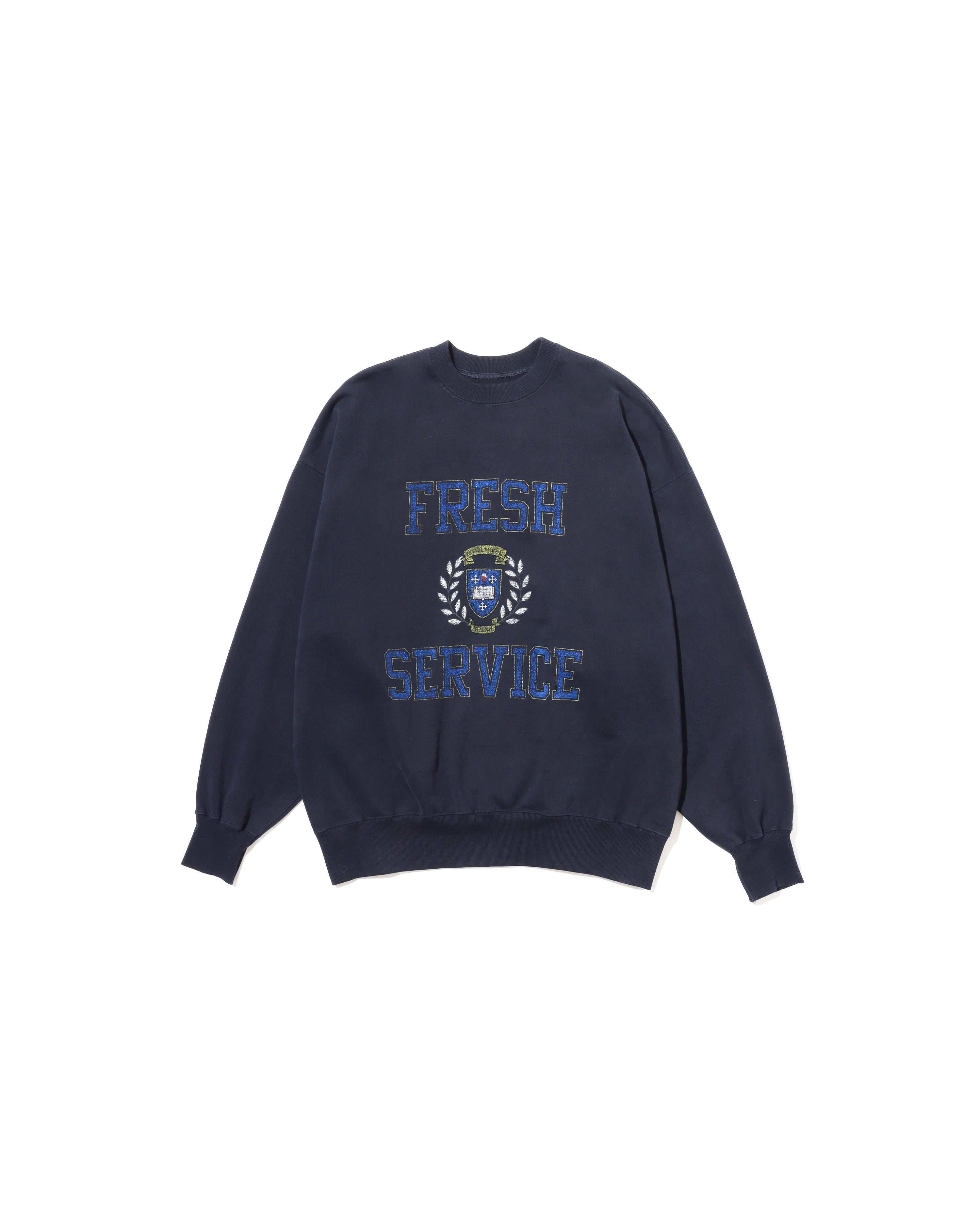 LIGHT OZ CREW NECK SWEAT “COLLEGE” – FreshService® official site