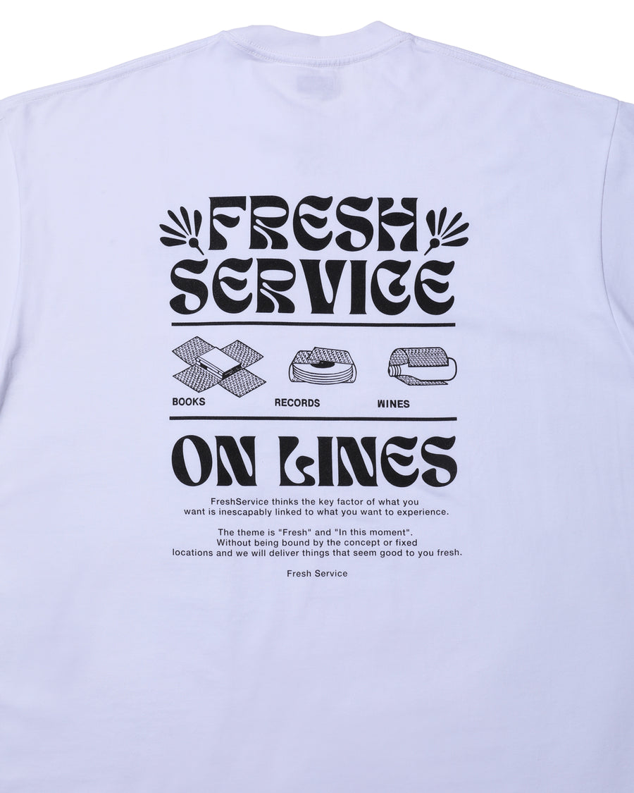 CORPORATE PRINTED S/S TEE ”ON LINES” – FreshService® official site