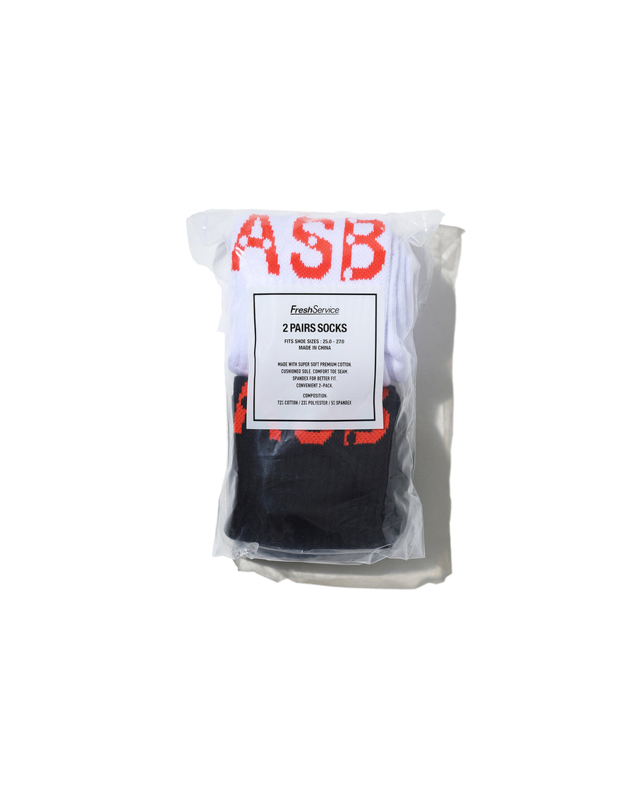 AS×FS 2-PACK SOCKS