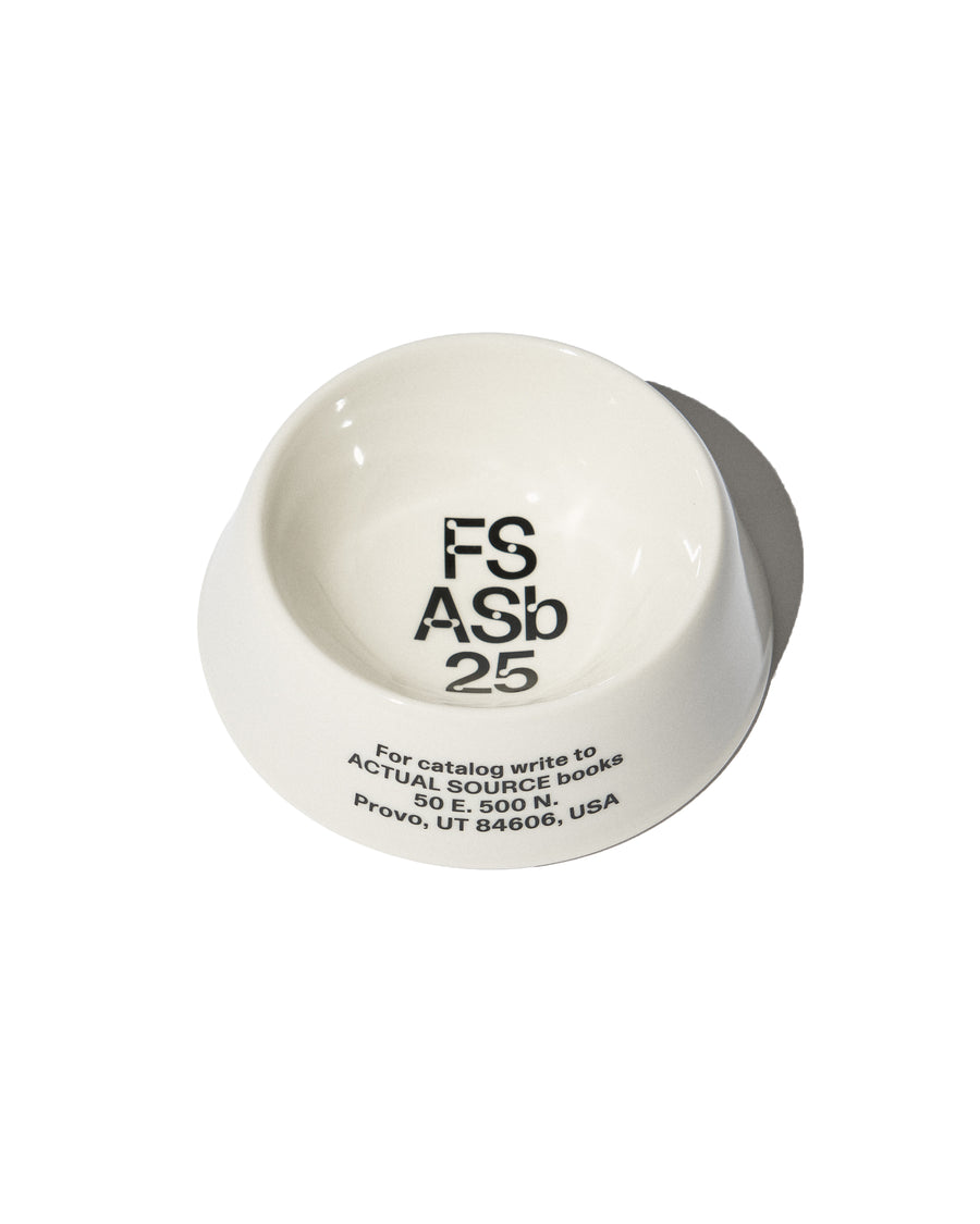 AS×FS PET BOWL