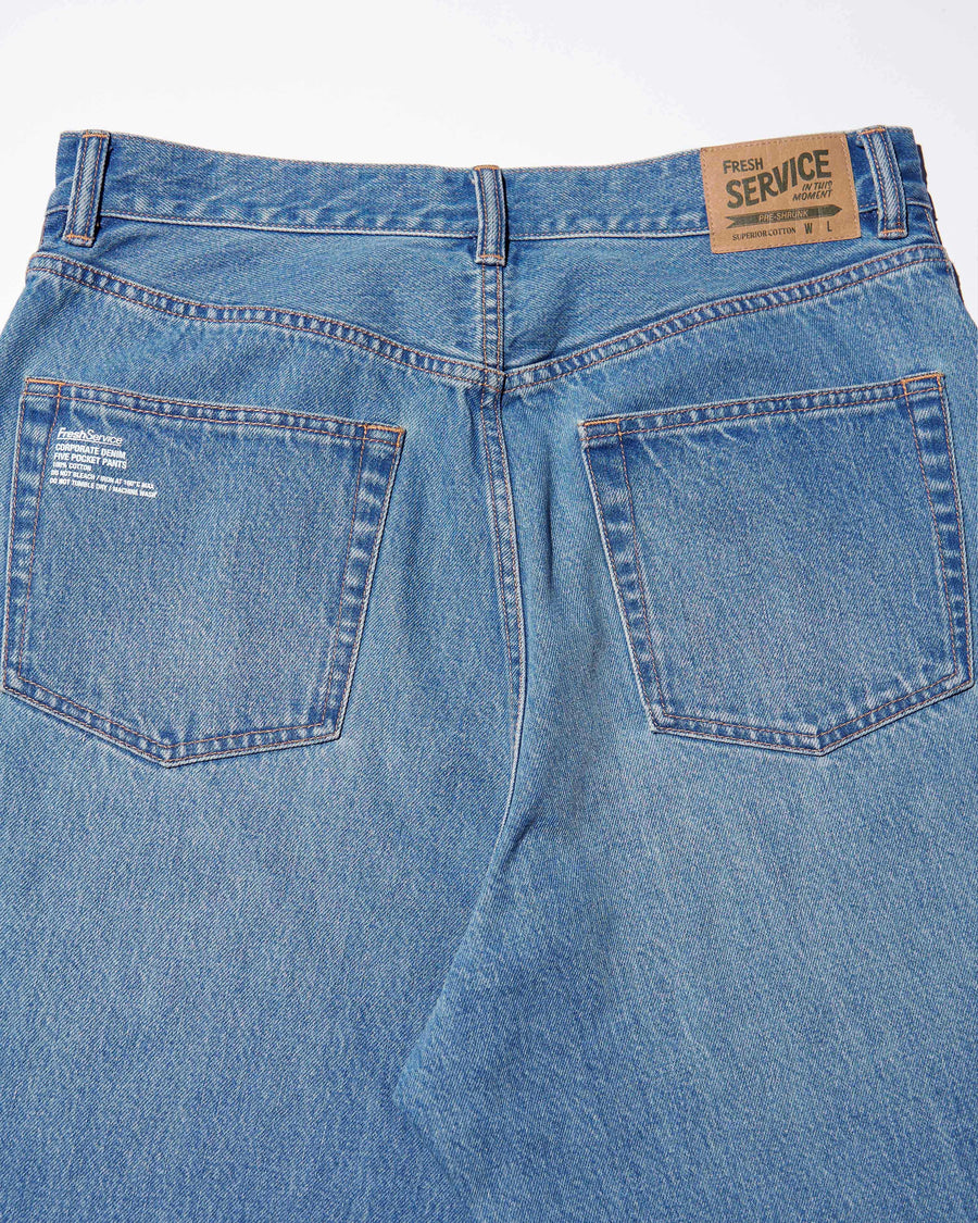 【新品未使用】CORPORATE DENIM FIVE POCKET PANTS FreshService CORPORATE DENIM FIVE POCKET PANTS – NCNR ONLINE STORE