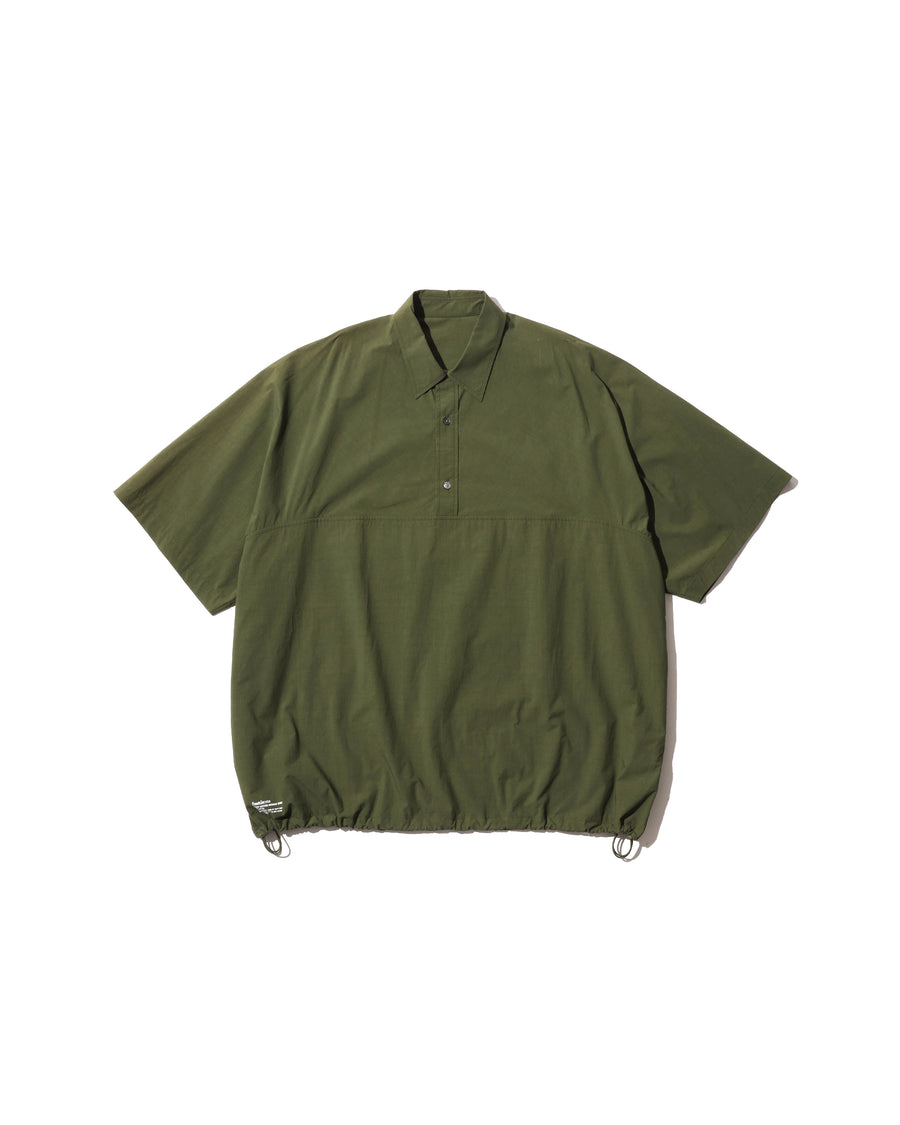 CRISP COTTON ANORAK S/S SHIRT – FreshService® official site
