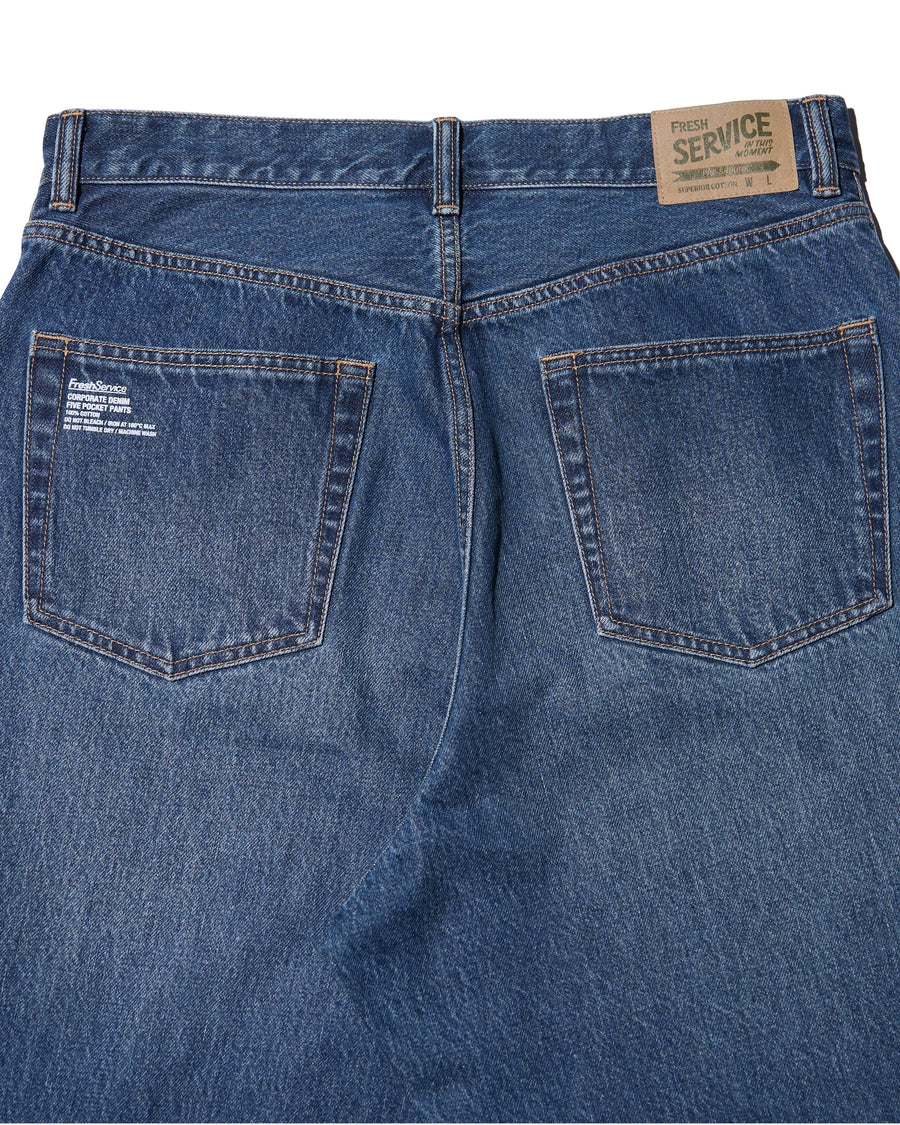 CORPORATE DENIM FIVE POCKET PANTS – FreshService® official site CORPORATE DENIM FIVE POCKET PANTS – FreshService® official site