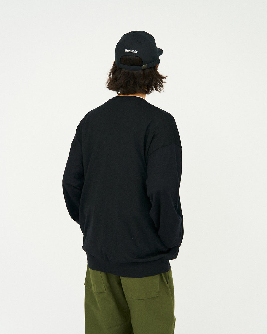 TECH HIGH GAUGE CREW NECK KNIT