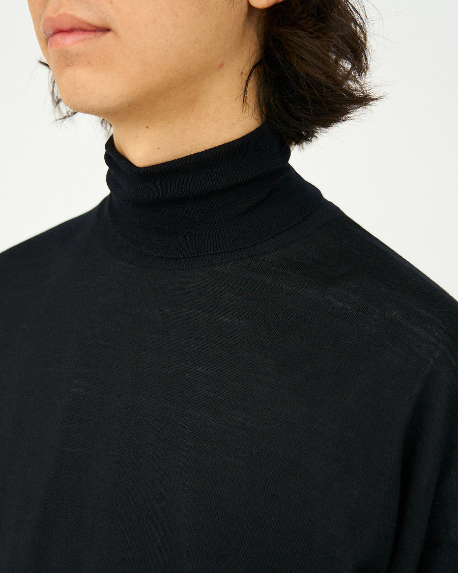 TECH HIGH GAUGE HIGH NECK KNIT – FreshService® official site