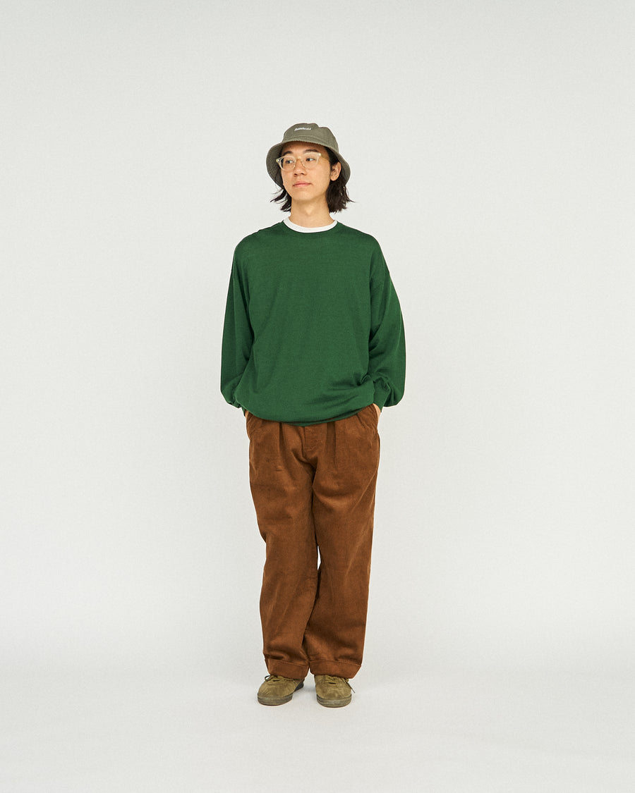 TapWater Corduroy Tuck Trousers Pants700fill