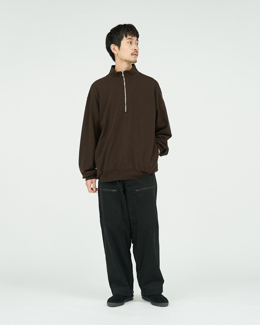 Co/Silk Nep Half-Zip