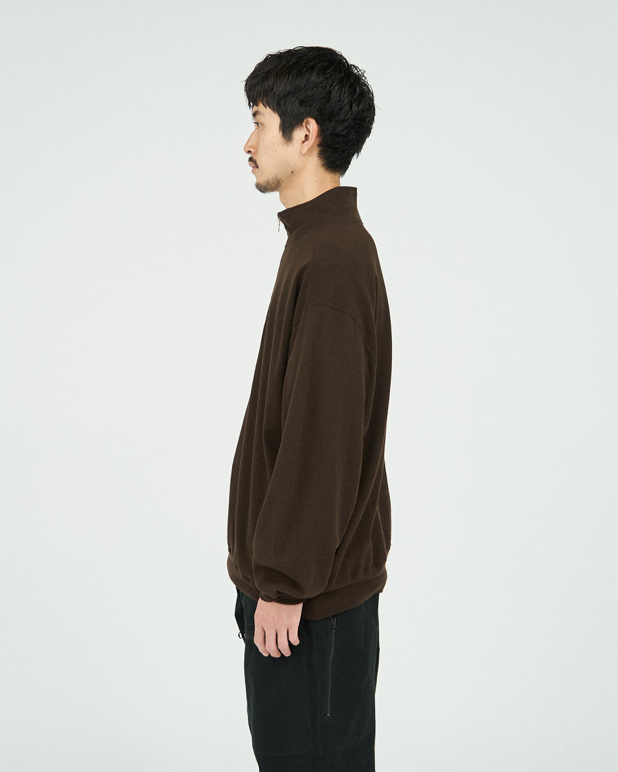 Co/Silk Nep Half-Zip