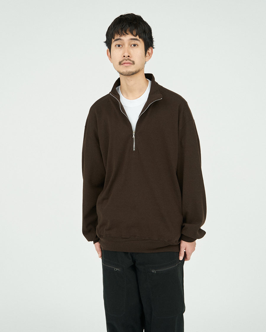 Co/Silk Nep Half-Zip