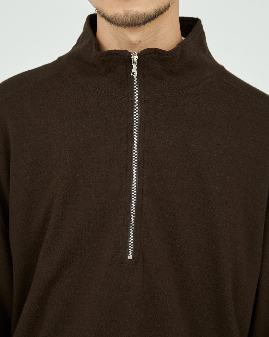 Co/Silk Nep Half-Zip