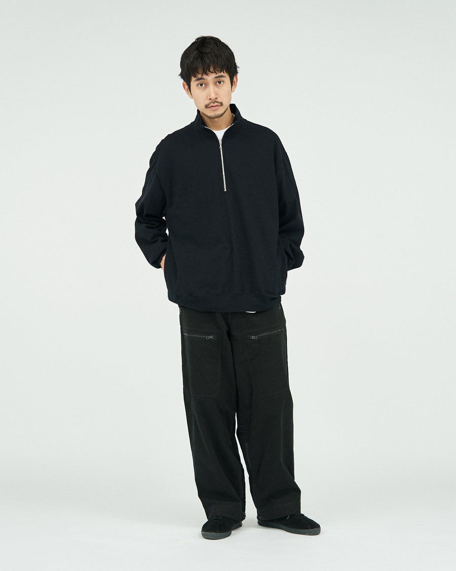 Co/Silk Nep Half-Zip