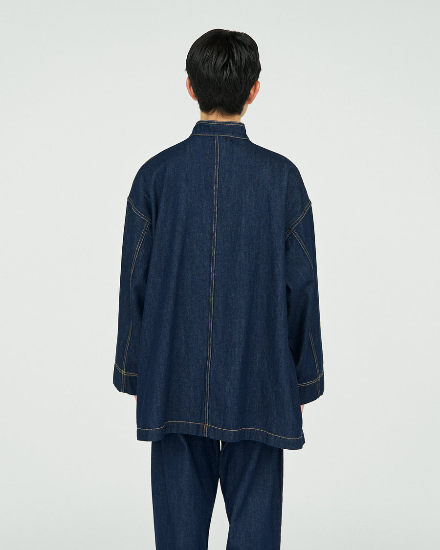 CORPORATE DENIM KUNG-FU COVERALL (ONE WASH)