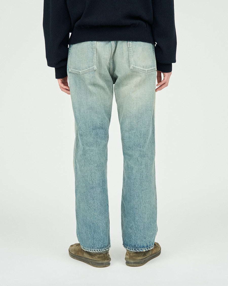 VINTAGE WASHED ”1953XX” SHABBY SHUTTLE DENIM TROUSERS