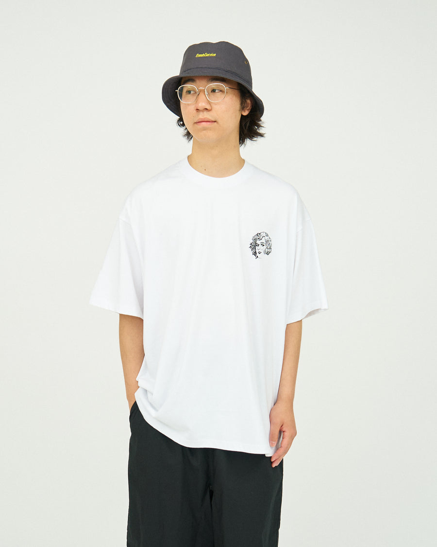 CORPORATE PRINTED S/S TEE "Miracle Wigs"