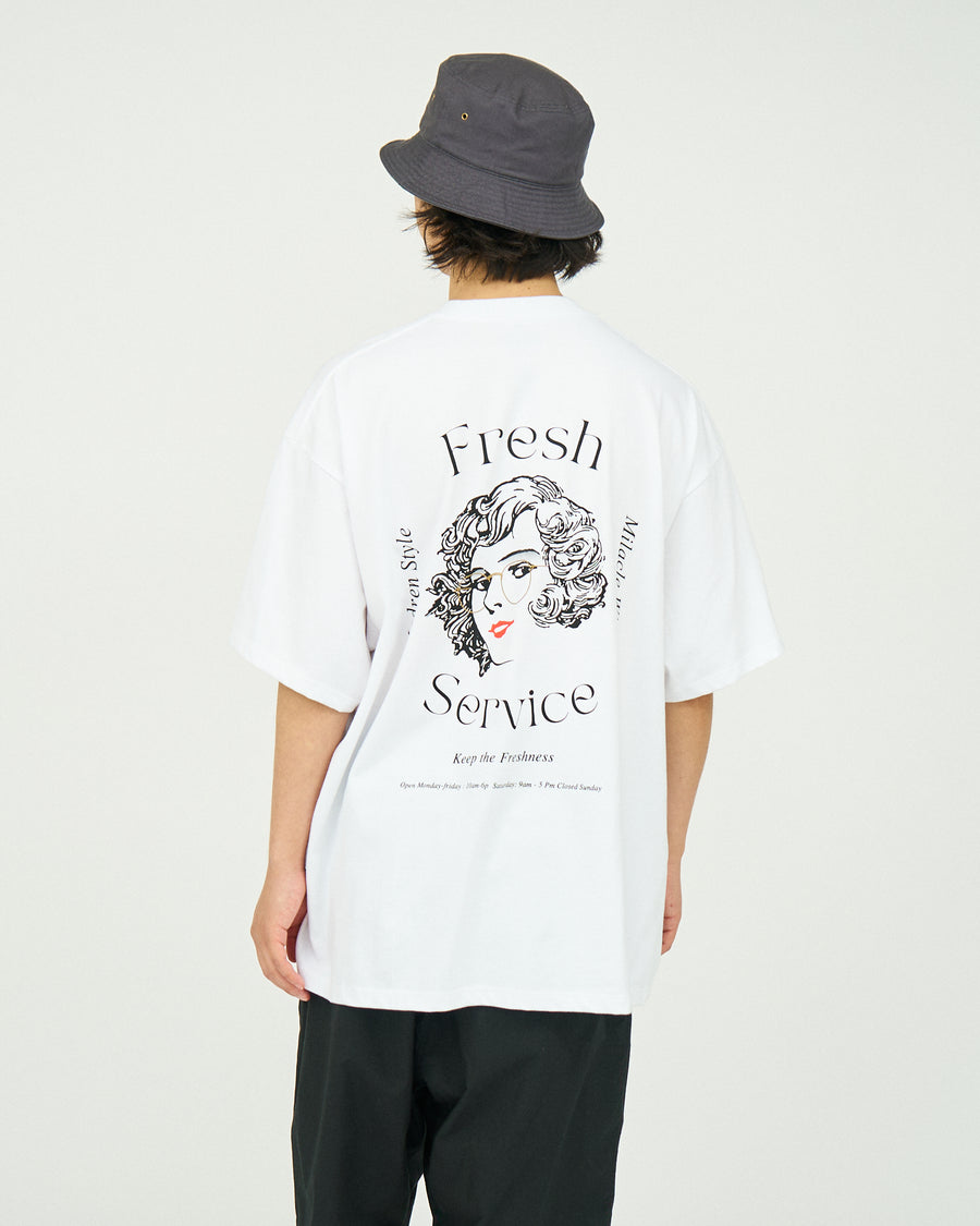 CORPORATE PRINTED S/S TEE "Miracle Wigs"