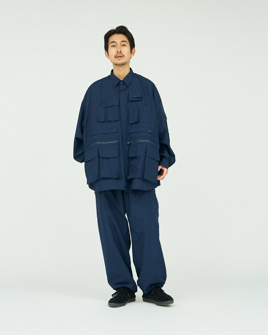 MINOTECH TAFFETA UTILITY CARGO PANTS w/octa