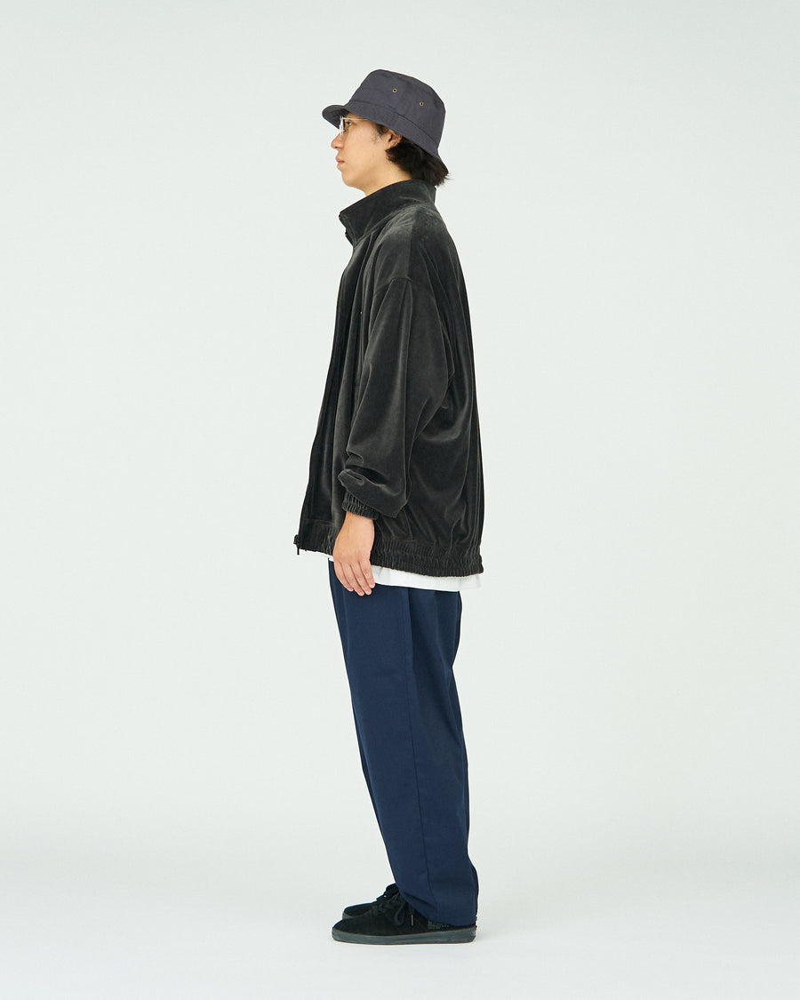 VELOUR JERSEY BLOUSON