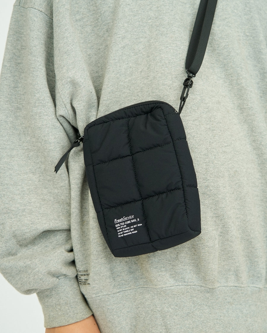 QUILTED CUBE BAG_S