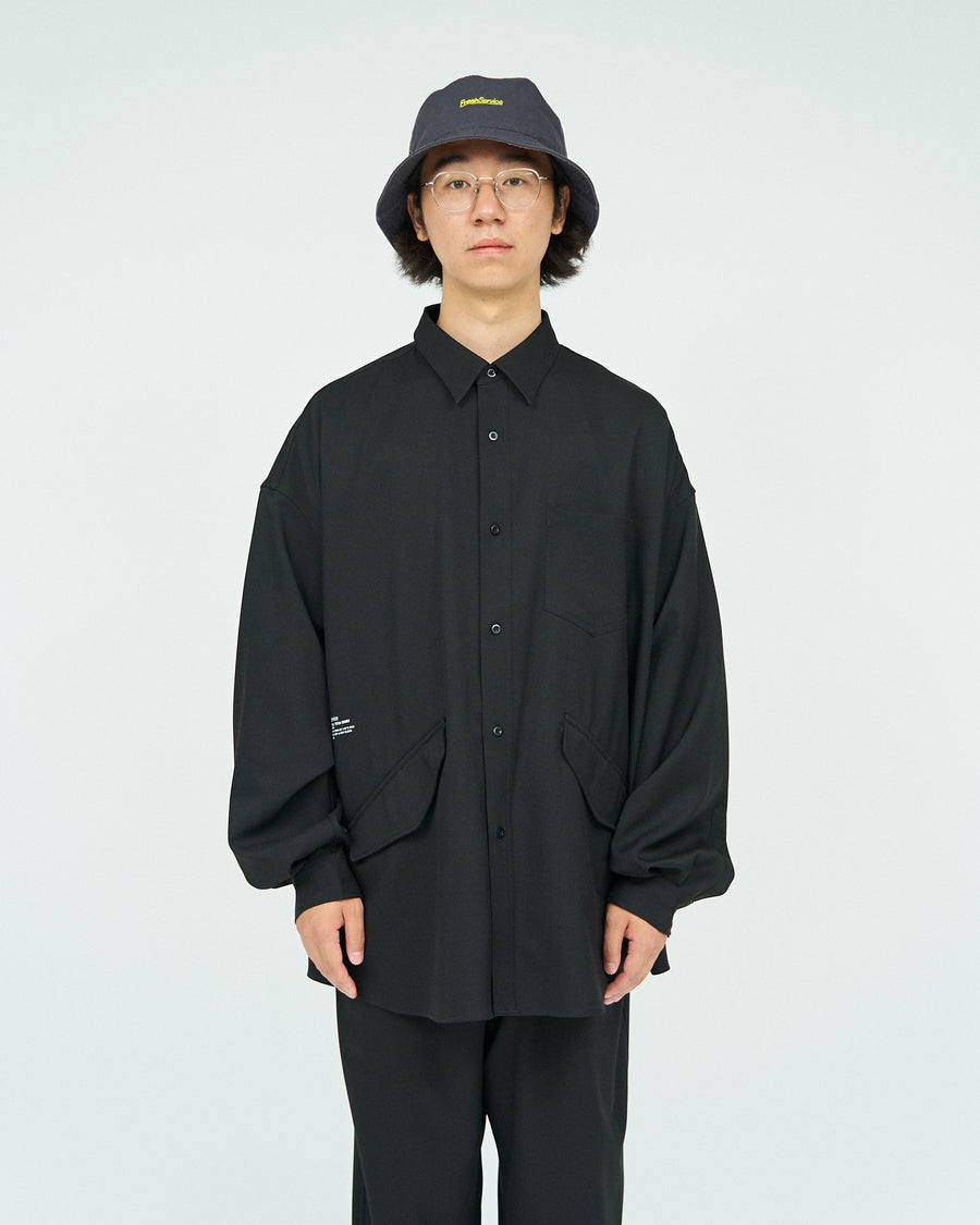 WOOLY TWILL TECH SHIRT