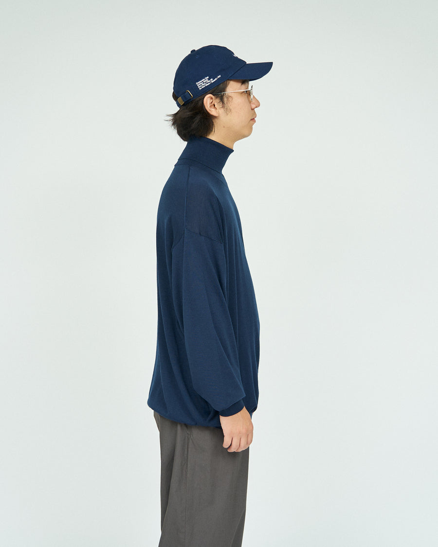 TECH HIGH GAUGE HIGH NECK KNIT