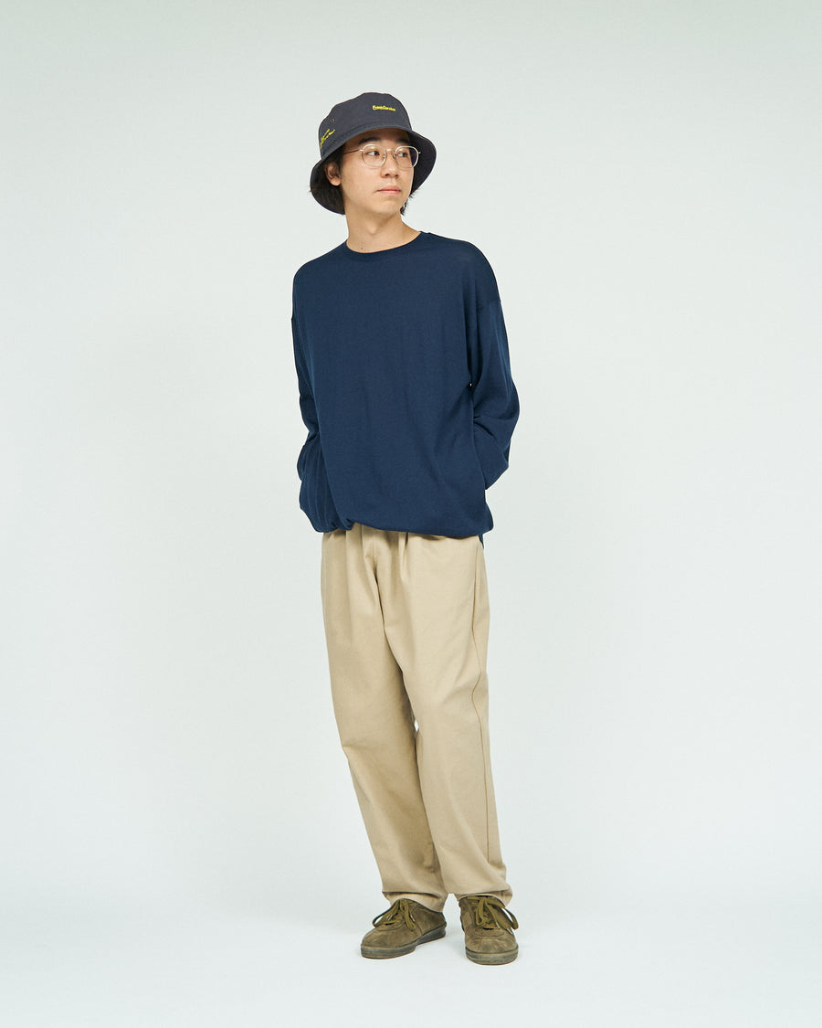 TECH HIGH GAUGE CREW NECK KNIT