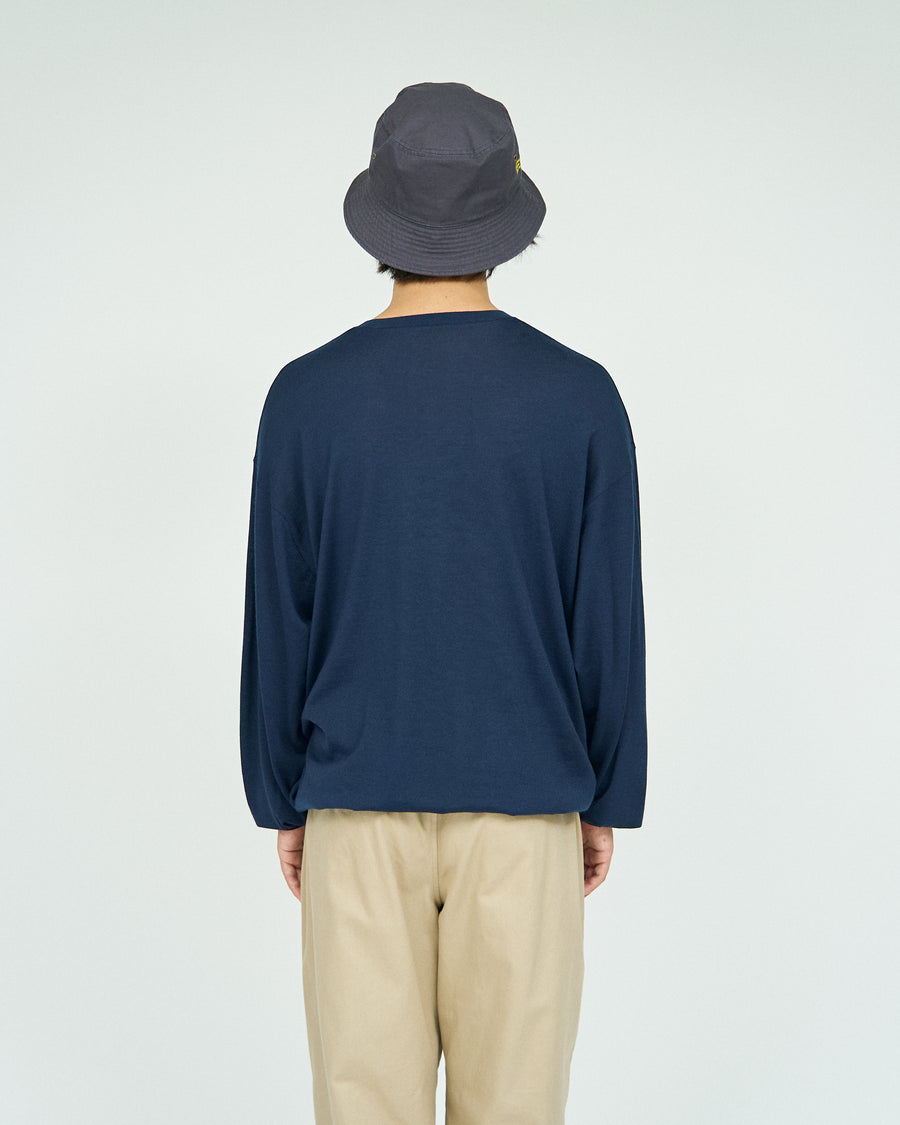 TECH HIGH GAUGE CREW NECK KNIT