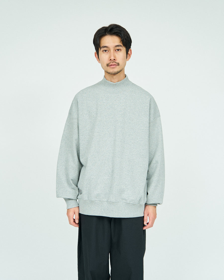 LIGHT OZ MOCK NECK SWEAT