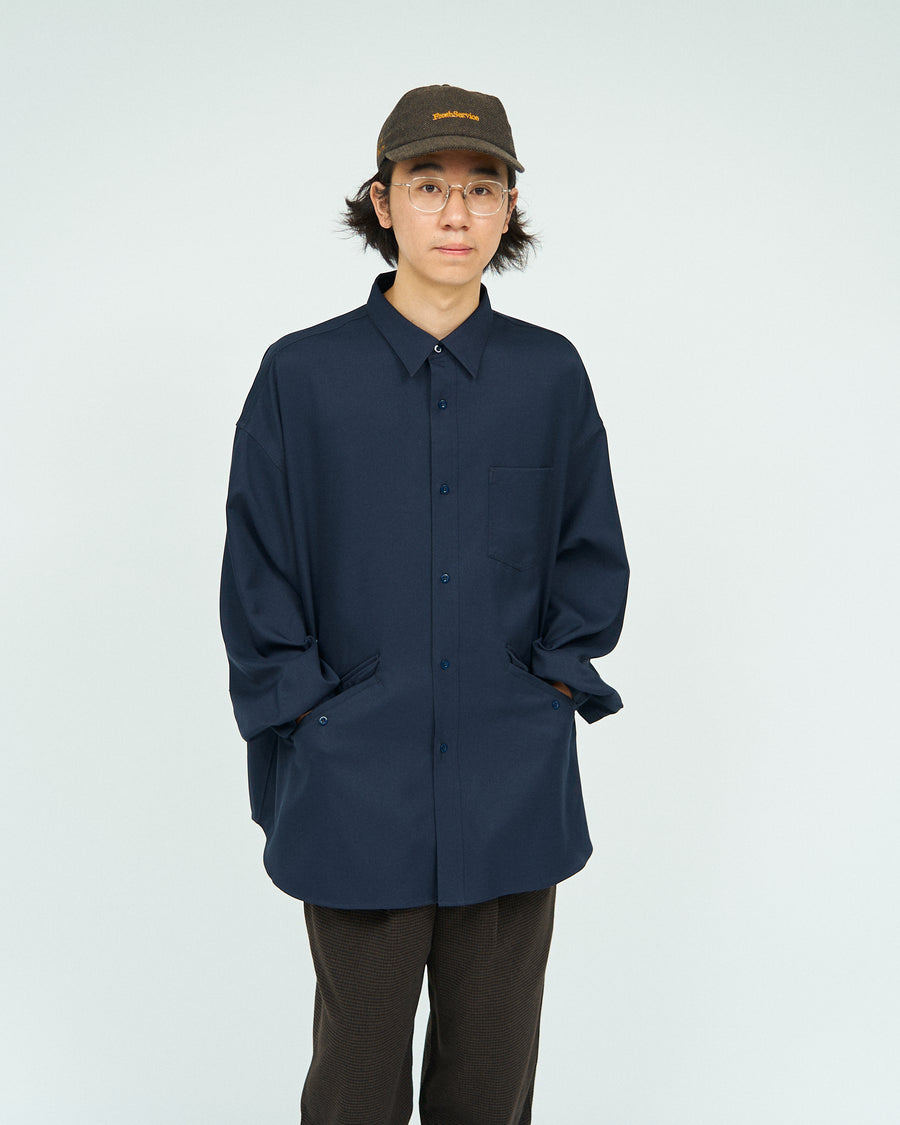 WOOLY TWILL TECH SHIRT