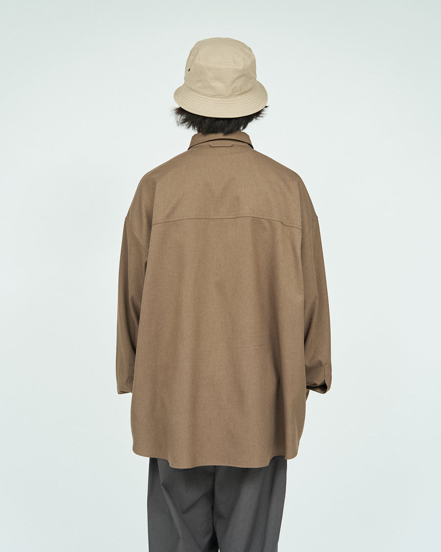 WOOLY TWILL TECH SHIRT