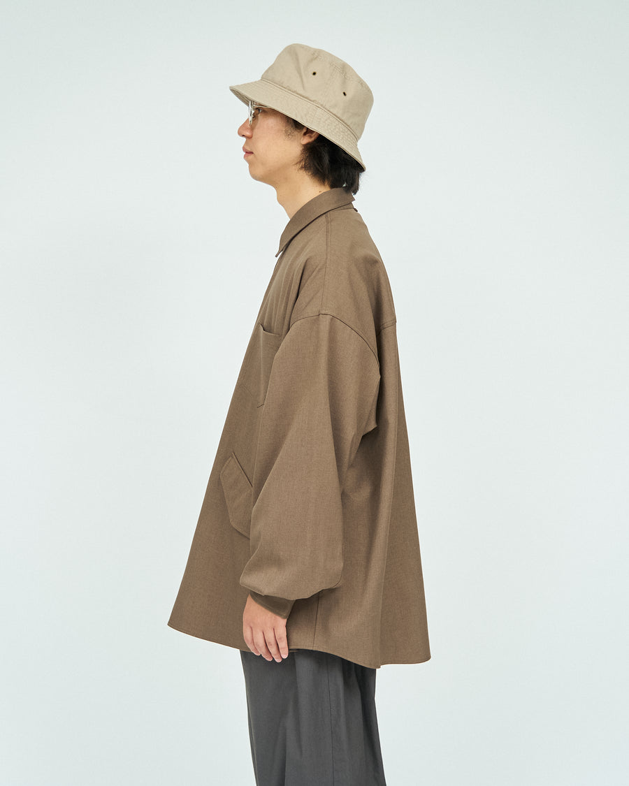 WOOLY TWILL TECH SHIRT