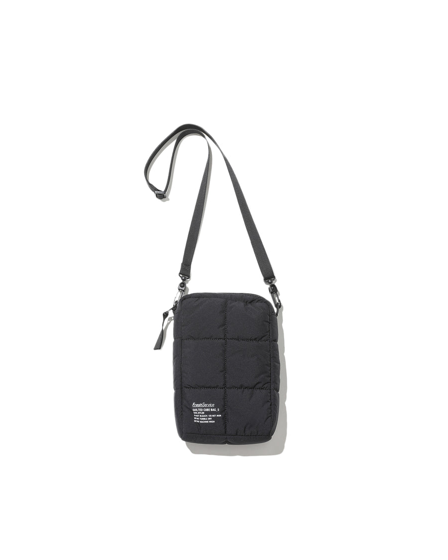 QUILTED CUBE BAG_S