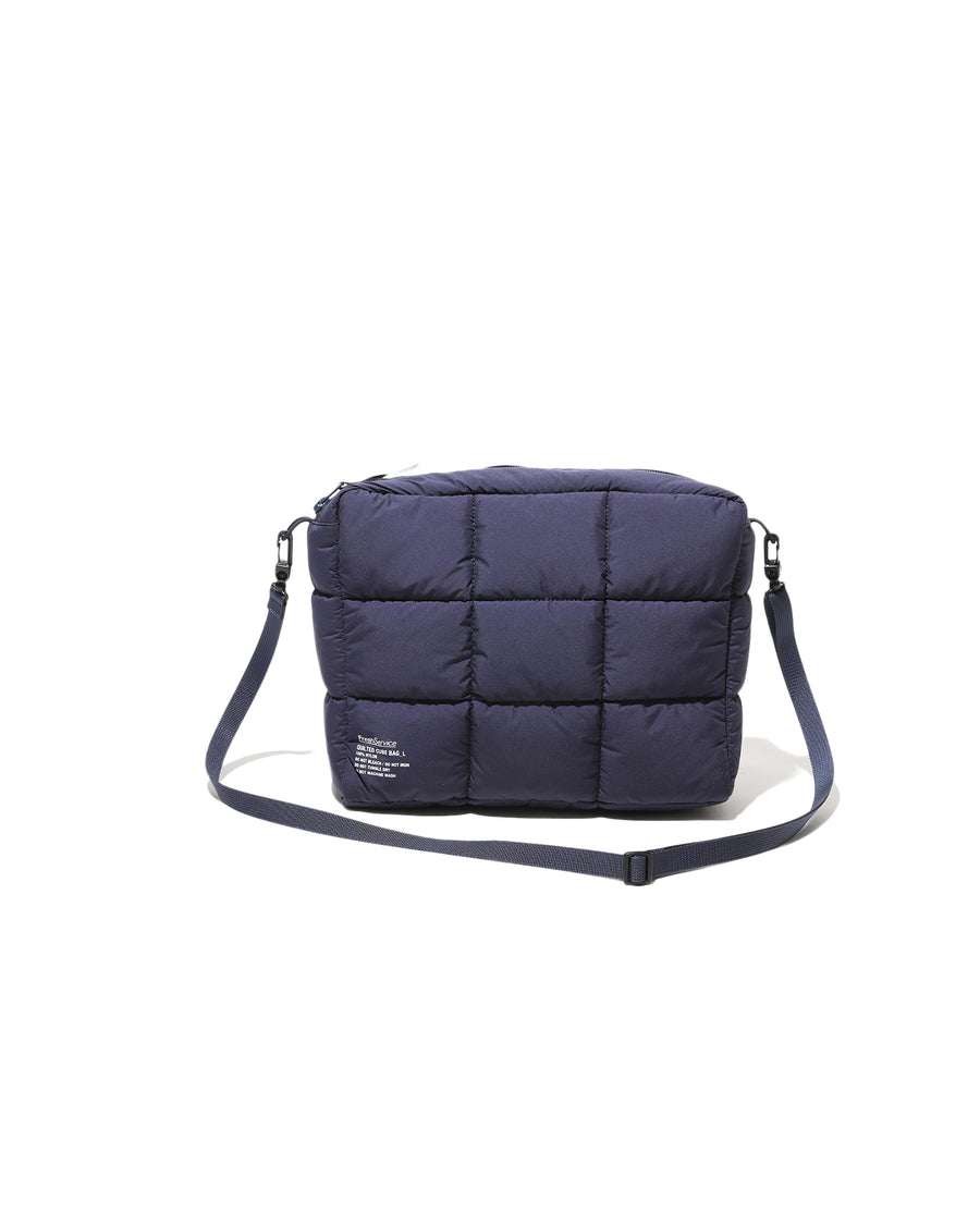 QUILTED CUBE BAG_L