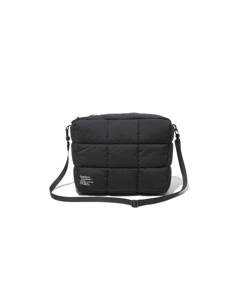 QUILTED CUBE BAG_L