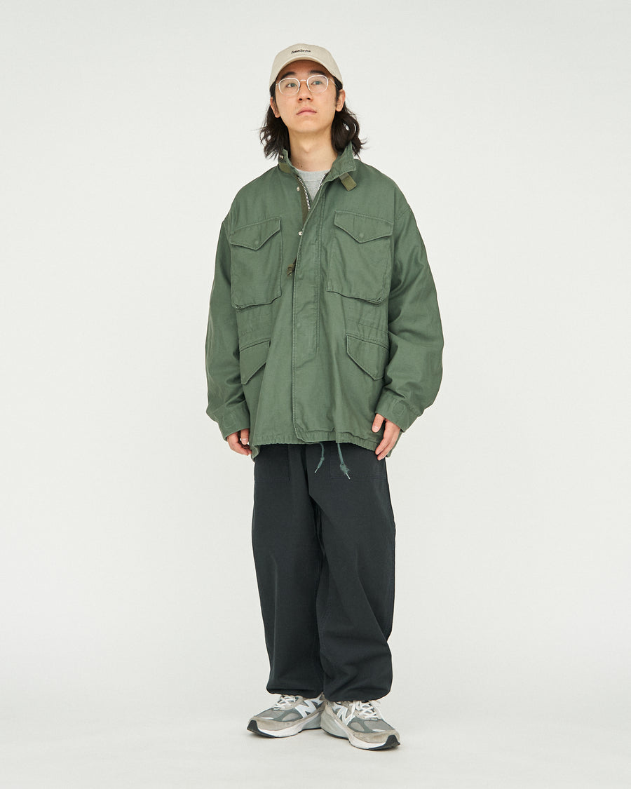 BACK SATEEN FIELD JACKET