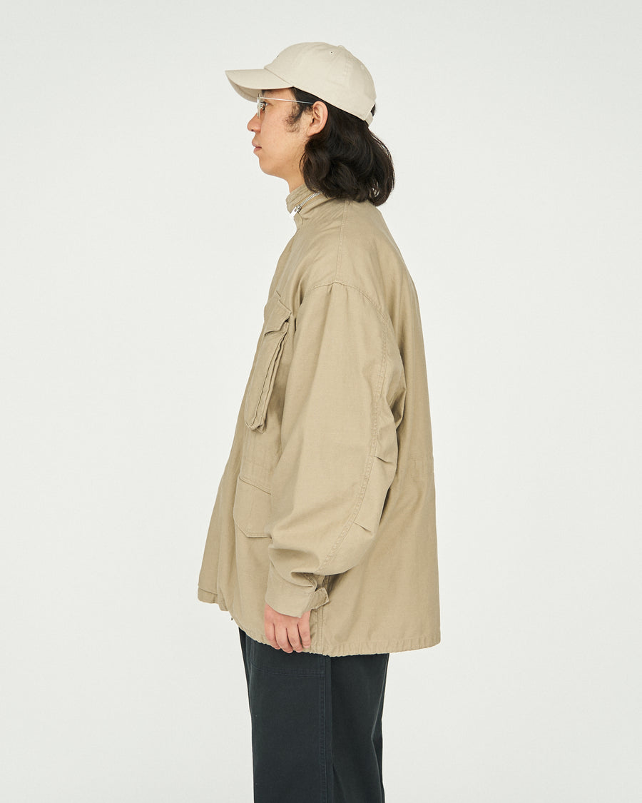 BACK SATEEN FIELD JACKET