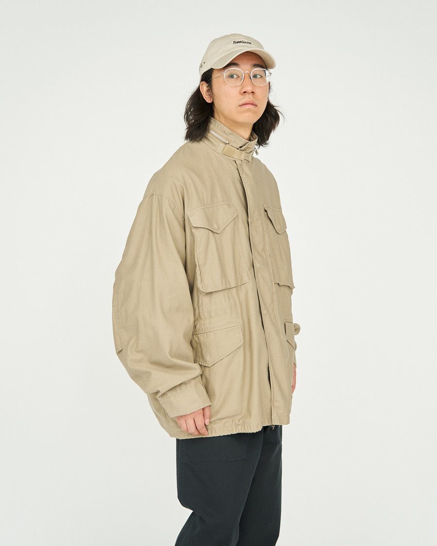 BACK SATEEN FIELD JACKET