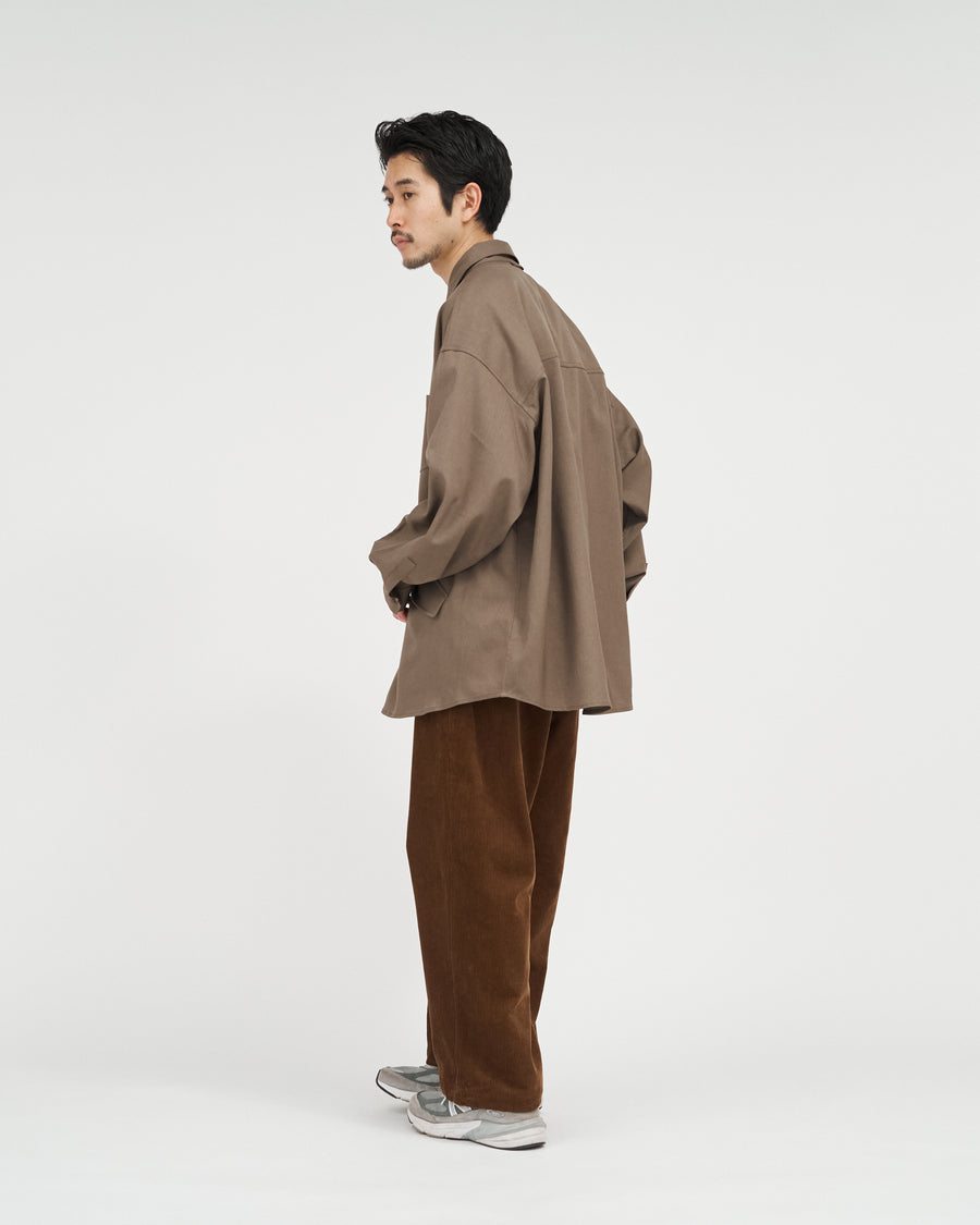 WOOLY TWILL TECH SHIRT