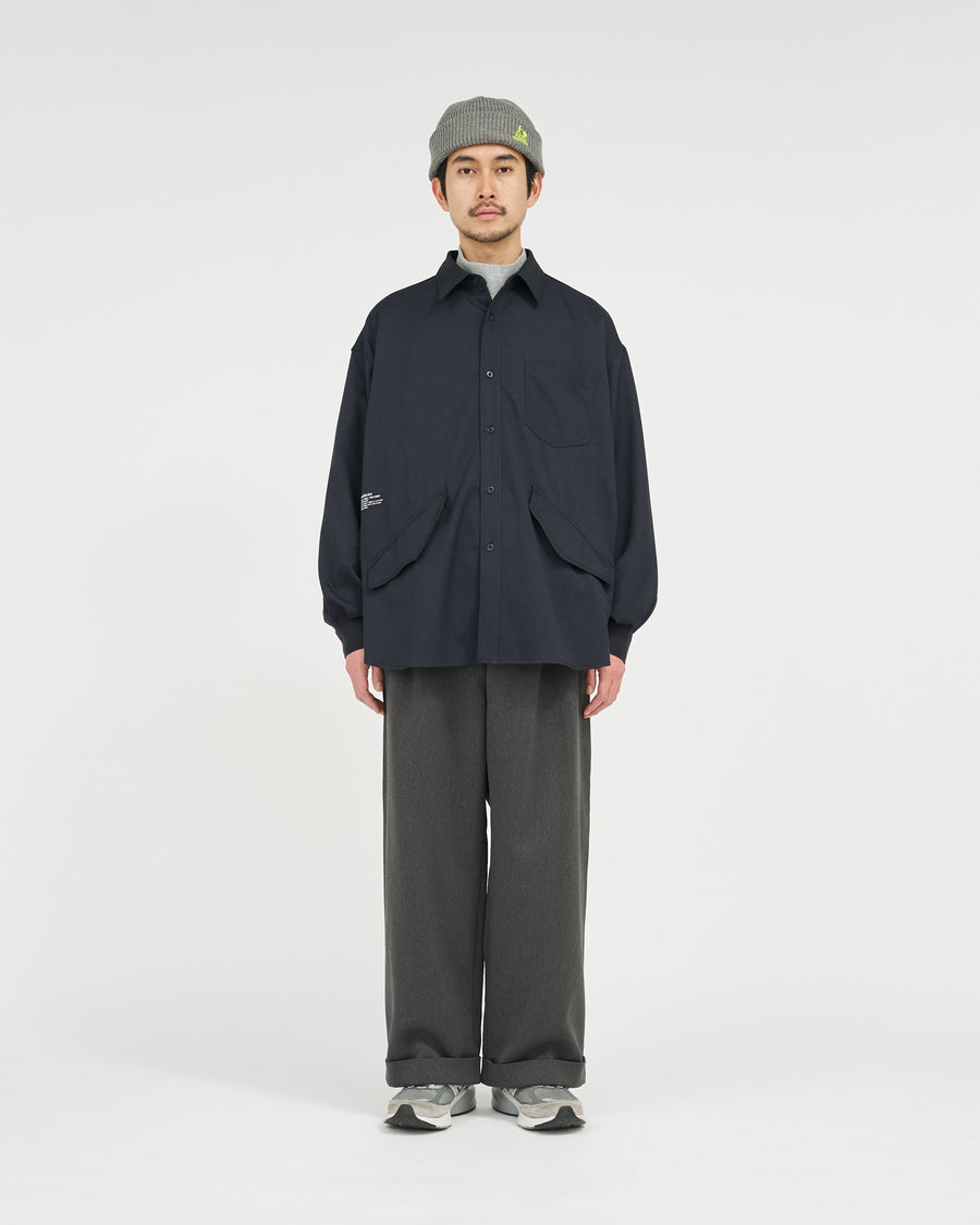 WOOLY TWILL TECH SHIRT