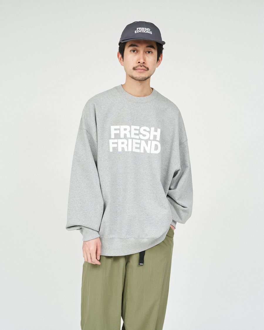 FE ＆ FS LIGHT OZ CREW NECK SWEAT