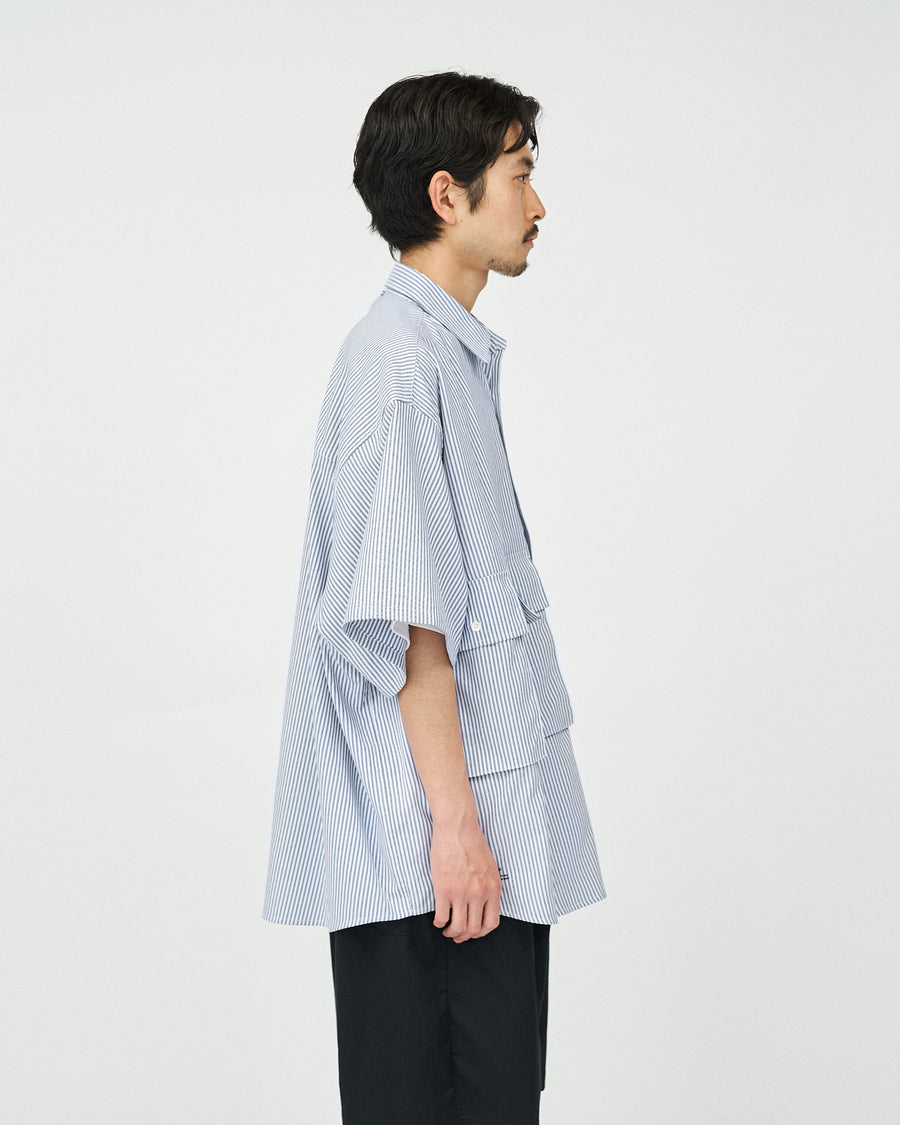 DRY OXFORD FLAP POCKET S/S SHIRT