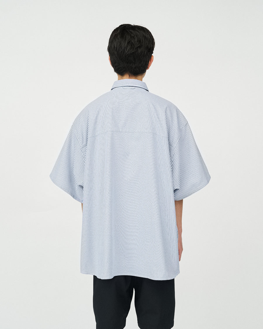 DRY OXFORD FLAP POCKET S/S SHIRT