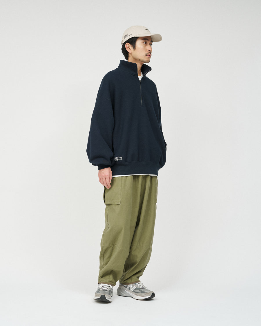 BACK SATEEN MOUNTAIN CARGO PANTS