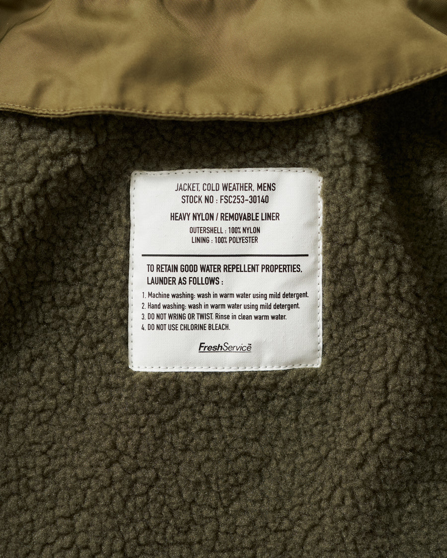 HEAVY NYLON DECK JACKET