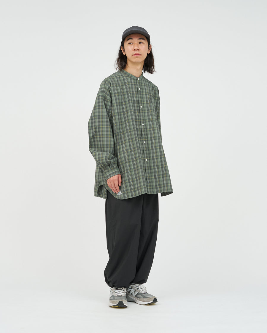 トップス MADRAS DRY TECH BAND COLLAR SHIRT MADRAS DRY TECH BAND COLLAR SHIRT – FreshService® official site