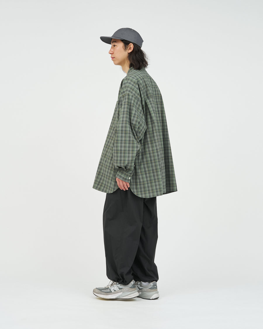 トップス MADRAS DRY TECH BAND COLLAR SHIRT MADRAS DRY TECH BAND COLLAR SHIRT – FreshService® official site
