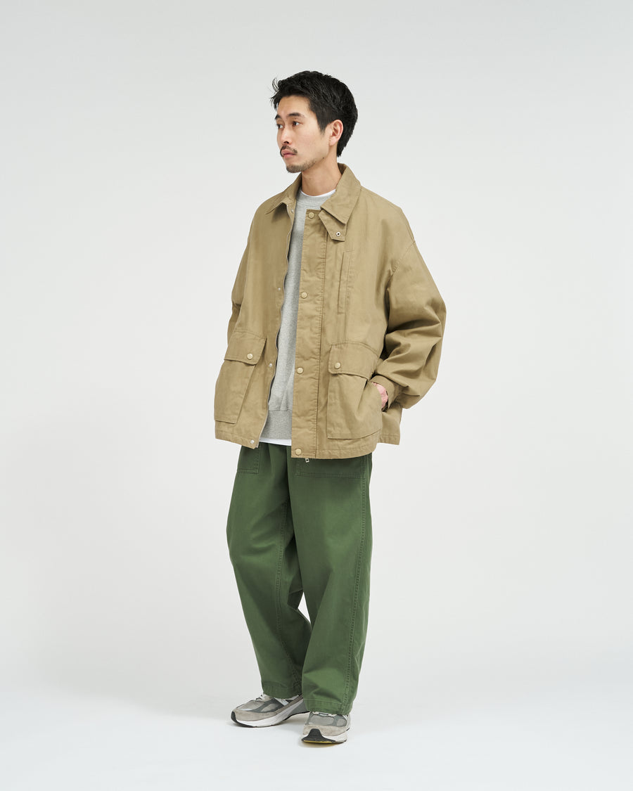 WAXED OXFORD UTILITY JACKET – FreshService® official site